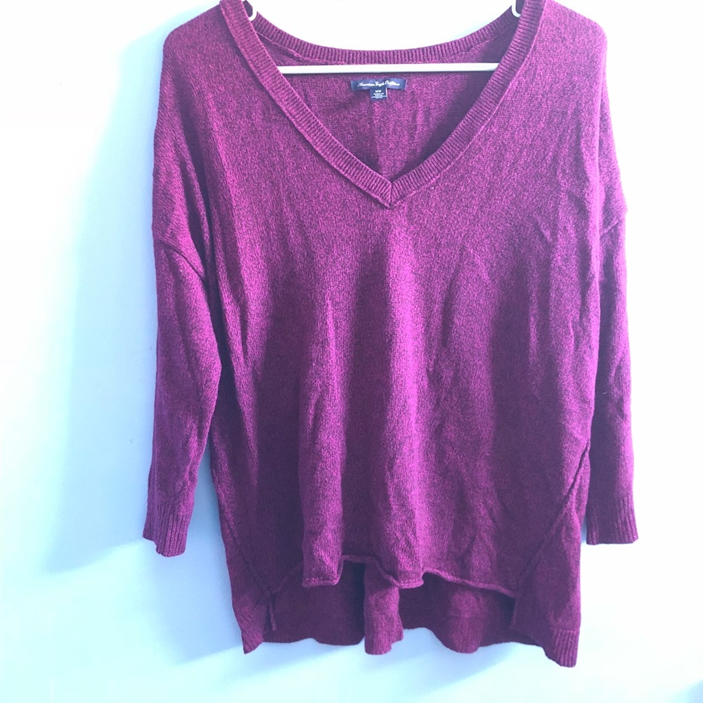 American Eagle Easy V Neck Sweater